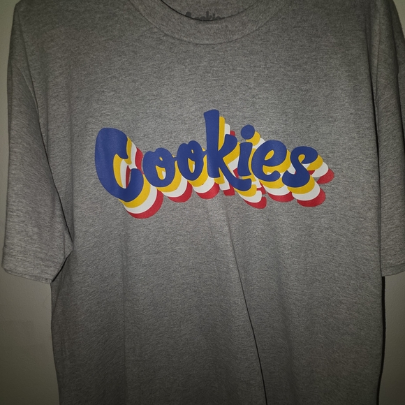 Cookies Gray Short Sleeve Tee - Picture 1 of 3